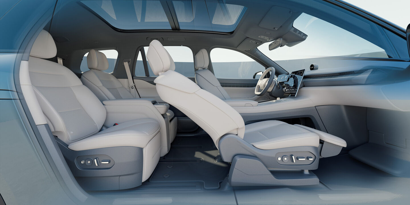 NIO - modellen - EL8 - interieur lounge seat - visual