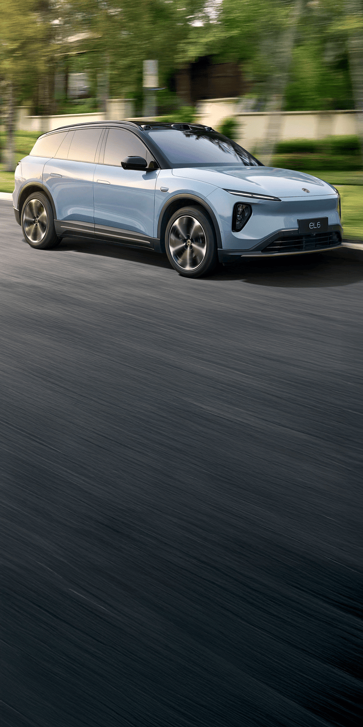 NIO - modellen - EL6 - visual - Prestaties banner mobile